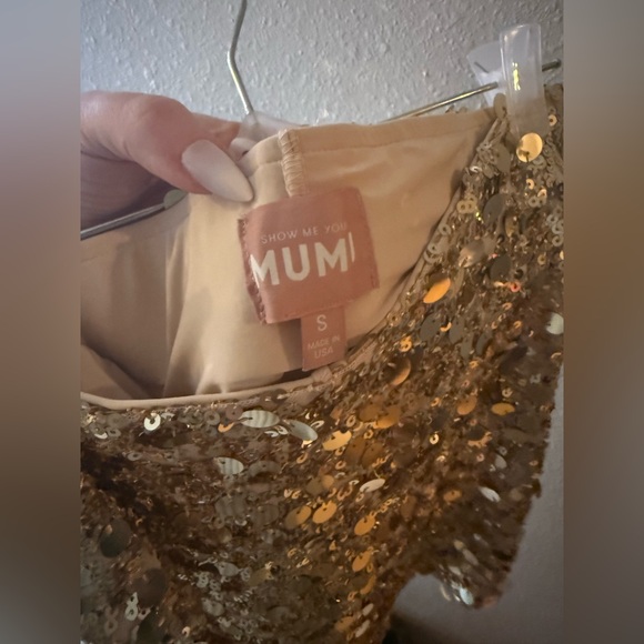 SHOW ME YOUR MUMU MINI MIXER SKIRT NWOT SMALL - Picture 6 of 6